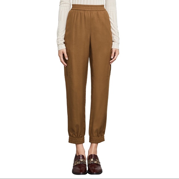 BCBGMaxAzria Pants - BCBGMAXAZRIA Cian Twill Cargo Pants Brown Small